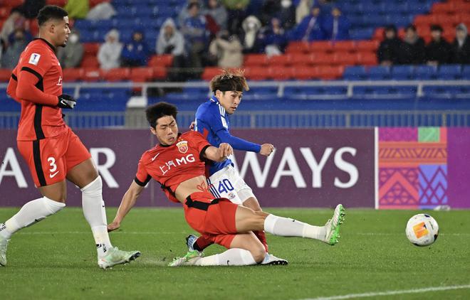 上海海港亞冠淘汰賽五連敗于日本隊(duì)