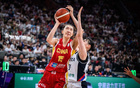 張子宇命中百分百，中國女籃連勝兩場亞洲杯小組賽。